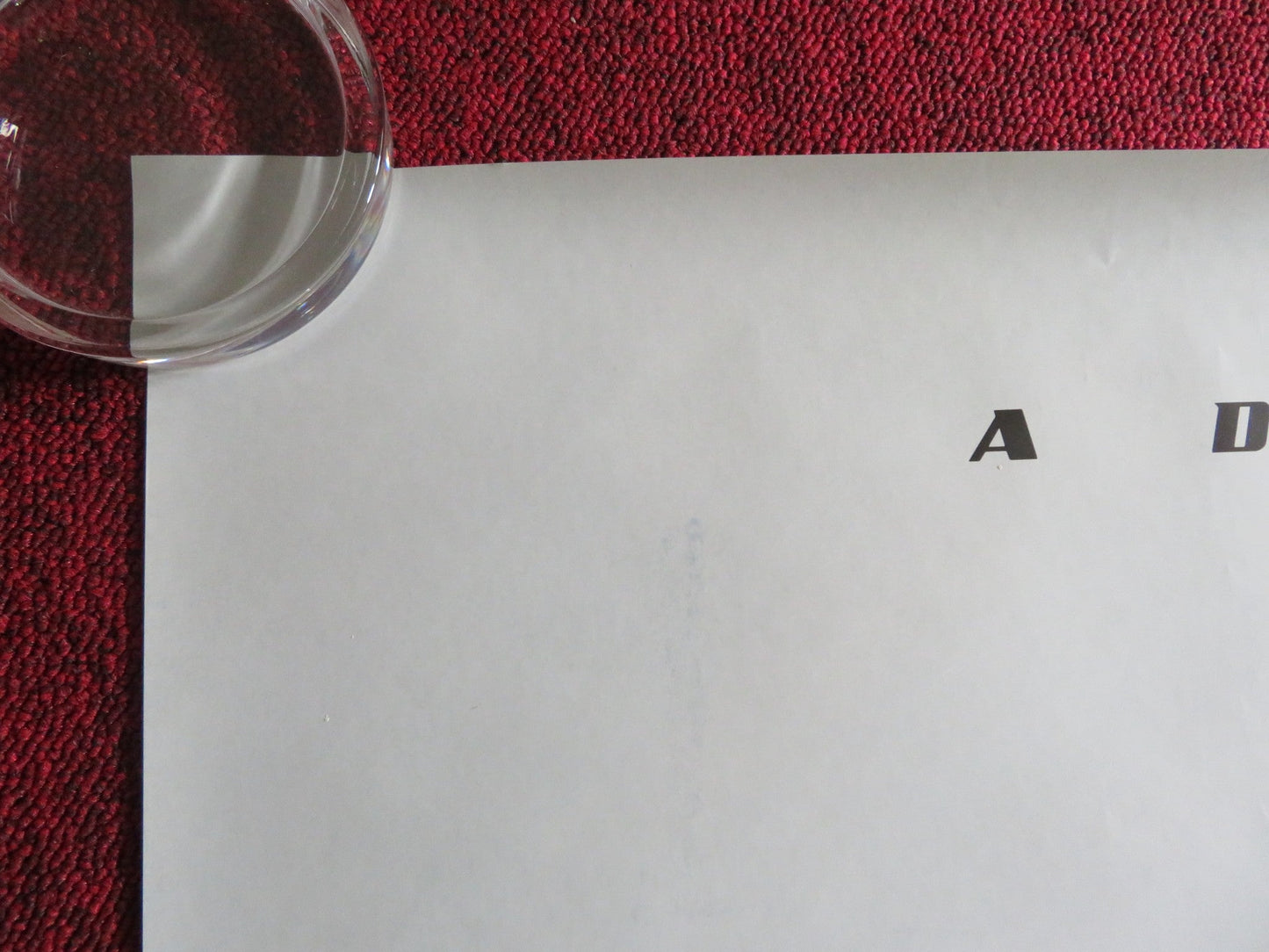 JOHNNY ENGLISH STRIKES AGAIN US ONE SHEET ROLLED POSTER ROWN ATKINSON 2018 Rendezvous Cinema Movie posters