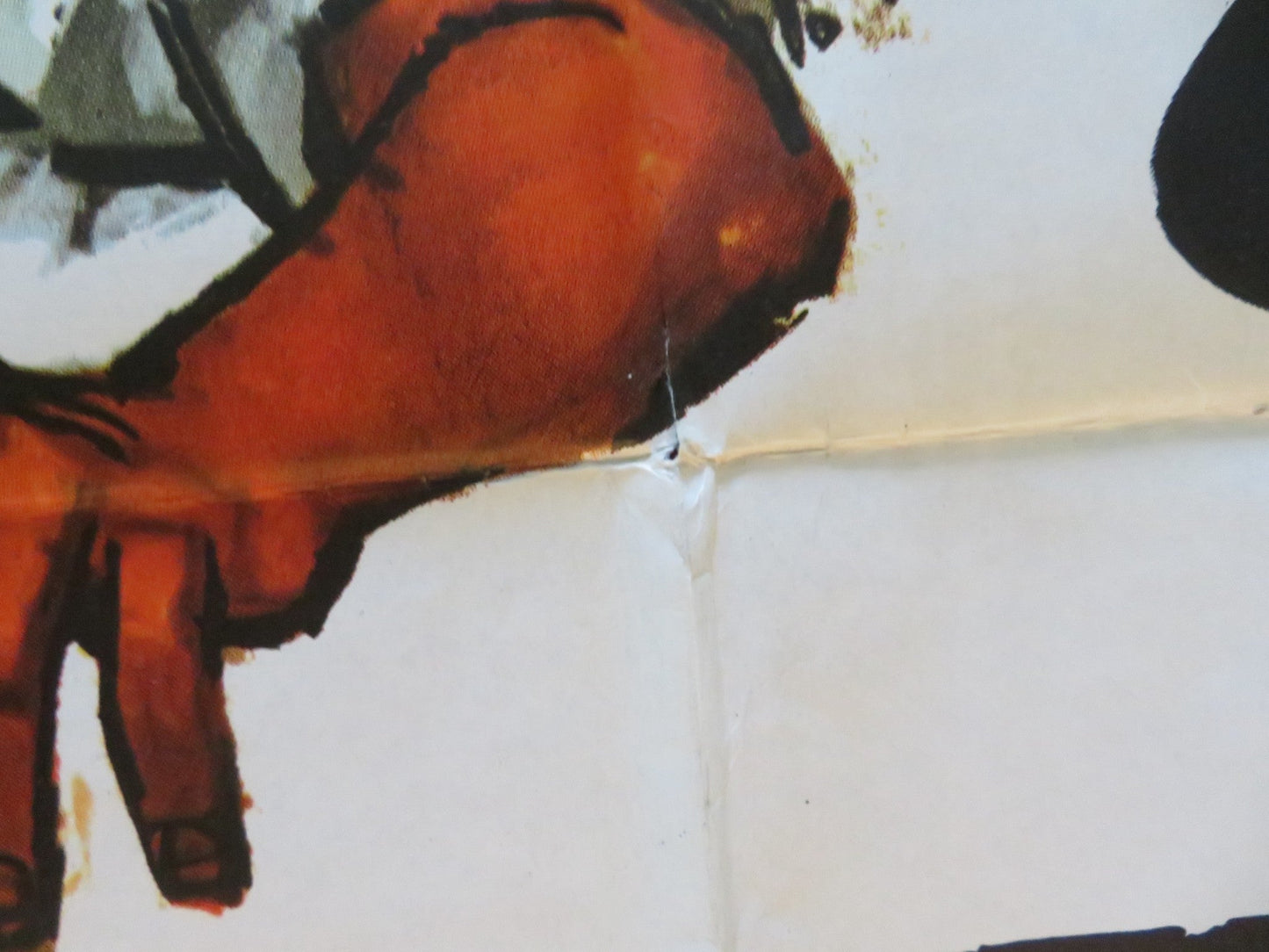 JOHNNY NOBODY FOLDED UK ONE SHEET POSTER NIGEL PATRICK YVONNE MITCHELL 1961 Movie posters