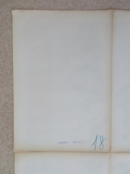 JOHNNY RENO ITALIAN 2 FOGLIO POSTER DANA ANDREWS JANE RUSSELL 1966 Rendezvous Cinema Movie posters