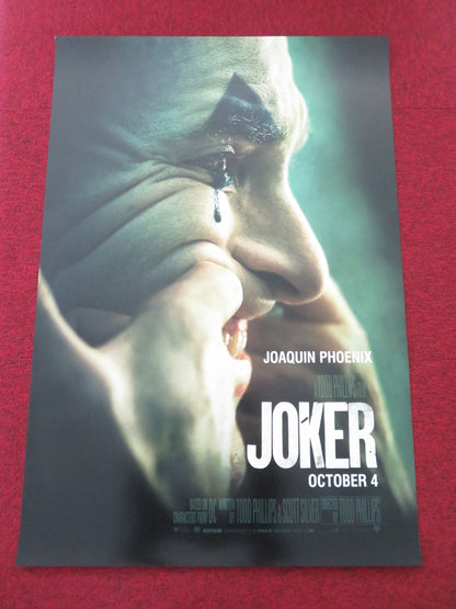 Joker - B US One Sheet Rolled Poster DC Joaquin Phoenix Robert De Niro 2019 Movie posters