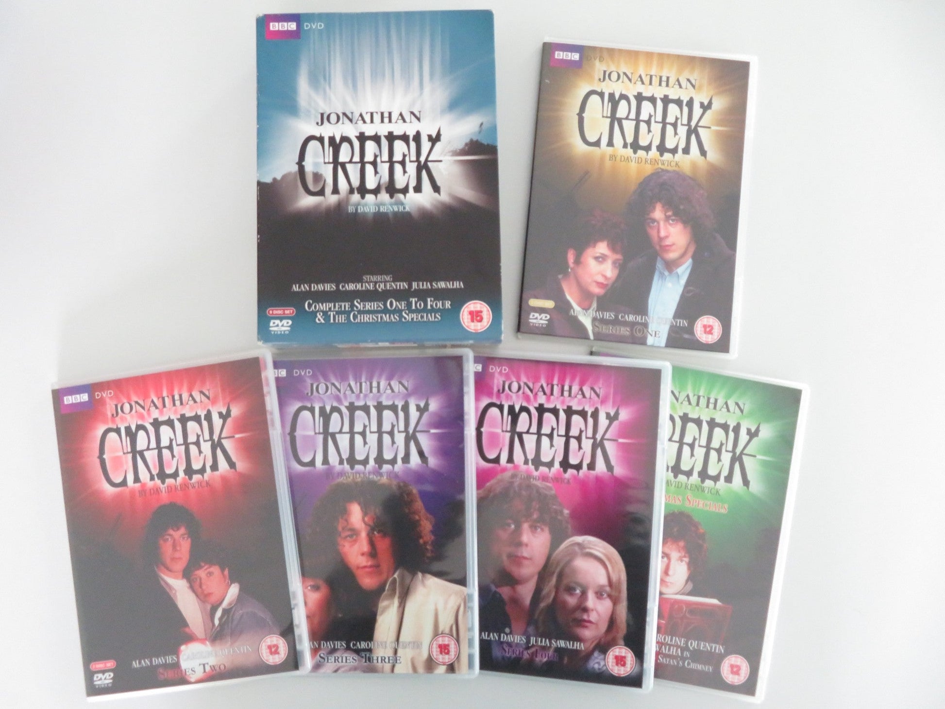 Jonathan Creek Complete Series One to Four (DVD BoxSet) Davies 1997 Region 2+4 Movie posters