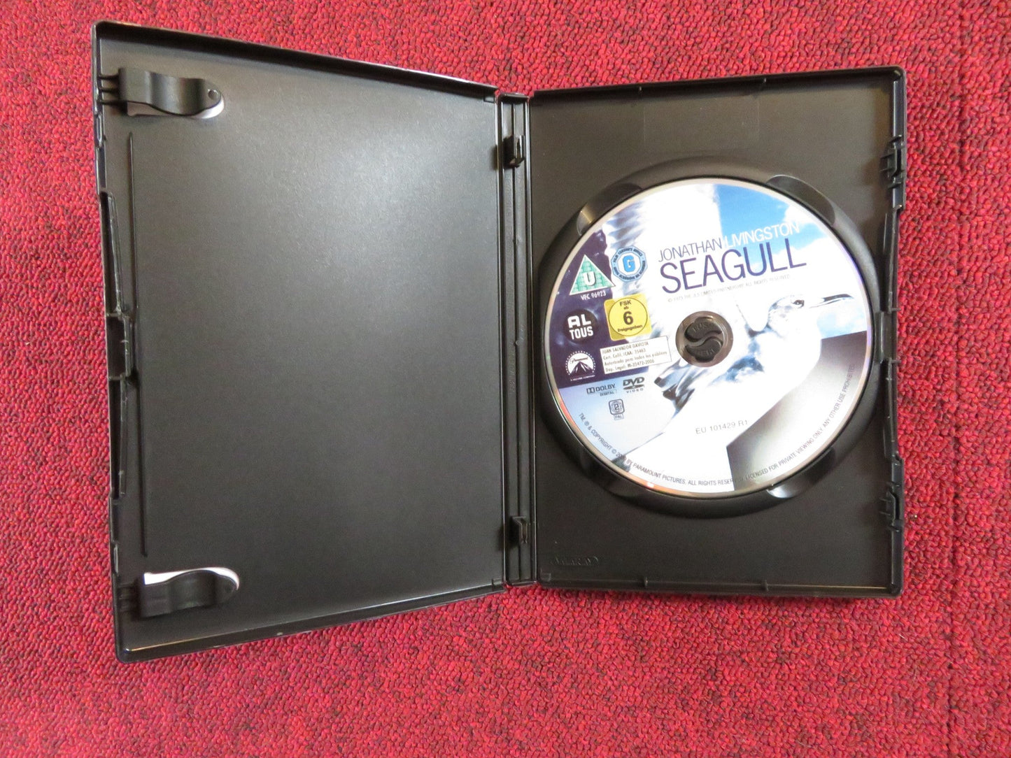 JONATHAN LIVINGSTON SEAGULL (DVD) JAMES FRANCISCUS JULIET MILLS 1973 REGION 2 Rendezvous Cinema Movie posters