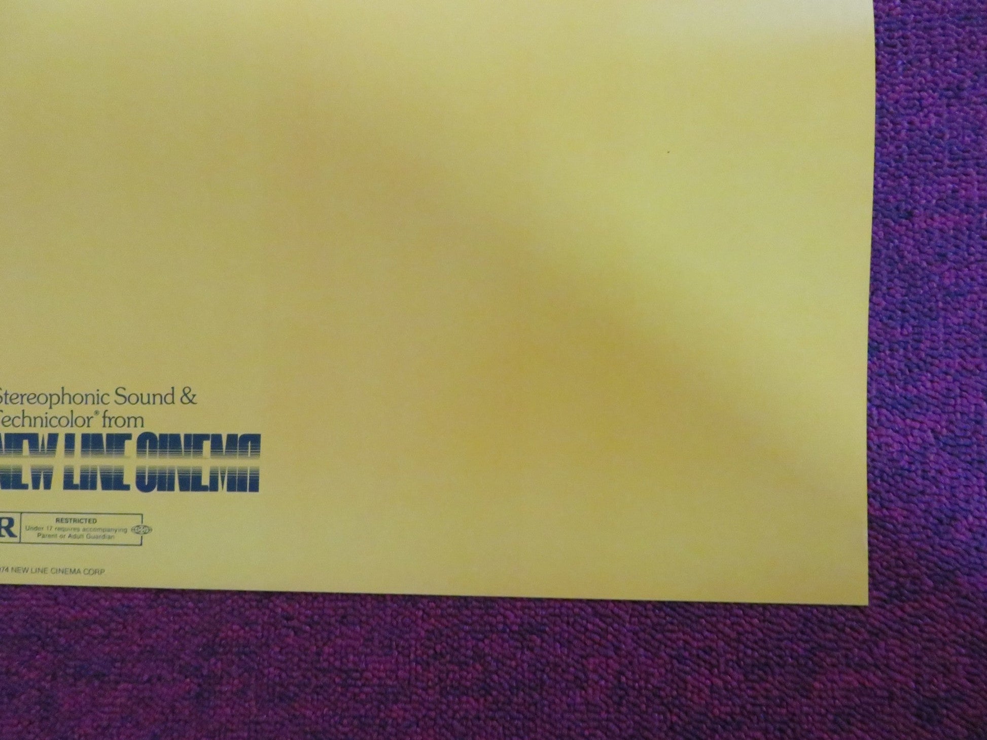 JOURNEY THROUGH THE PAST US TRI FOLDED ONE SHEET ROLLED POSTER NEIL YOUNG 1973 Rendezvous Cinema Movie posters