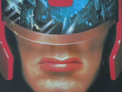 JUDGE DREDD GERMAN POSTER ROLLED SYLVESTER STALLONE MAX VON SYDOW 1995 Movie posters