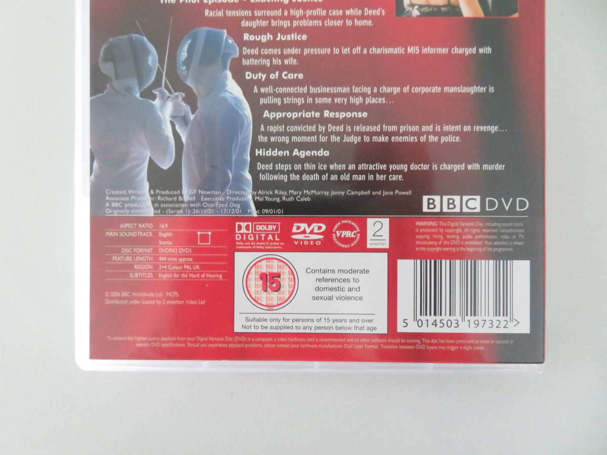 Judge John Deed: The Pilot Episode and Series One (DVD) M. Shaw 2001 Region 2, 4 Movie posters