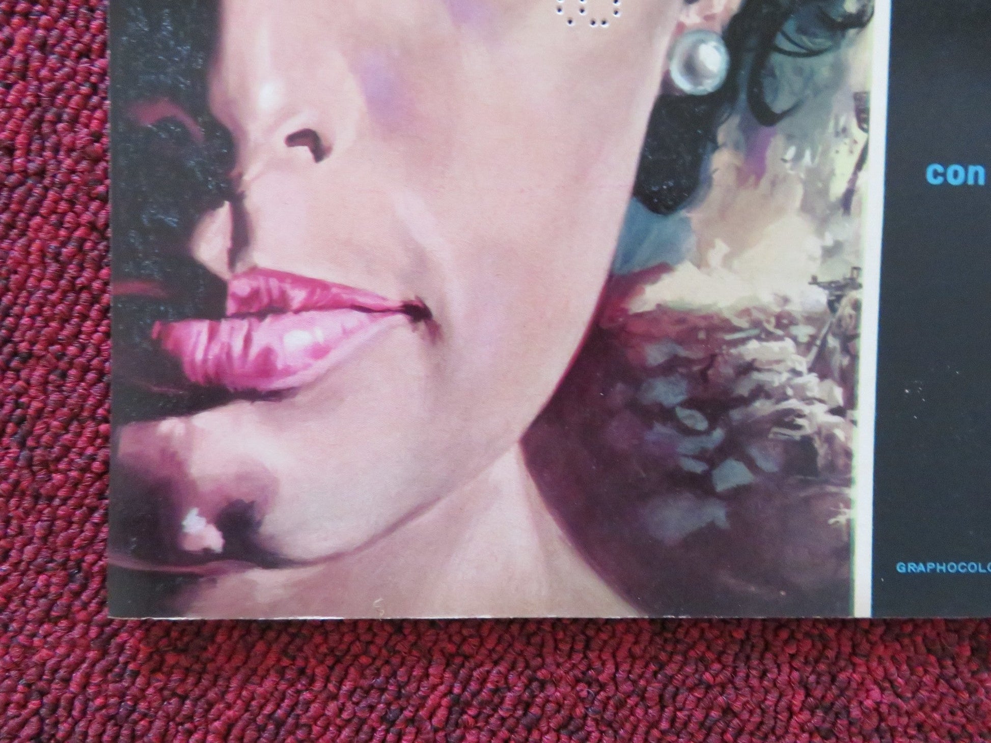 JUDITH - C ITALIAN FOTOBUSTA POSTER SOPHIA LOREN PETER FINCH 1966 Rendezvous Cinema Movie posters