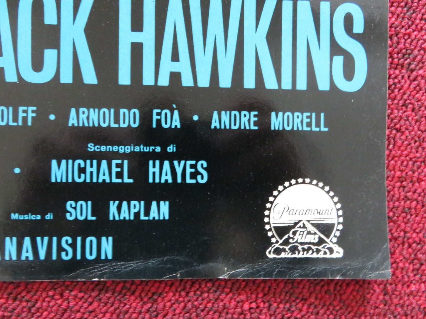 JUDITH - E ITALIAN FOTOBUSTA POSTER SOPHIA LOREN PETER FINCH 1966 Rendezvous Cinema Movie posters