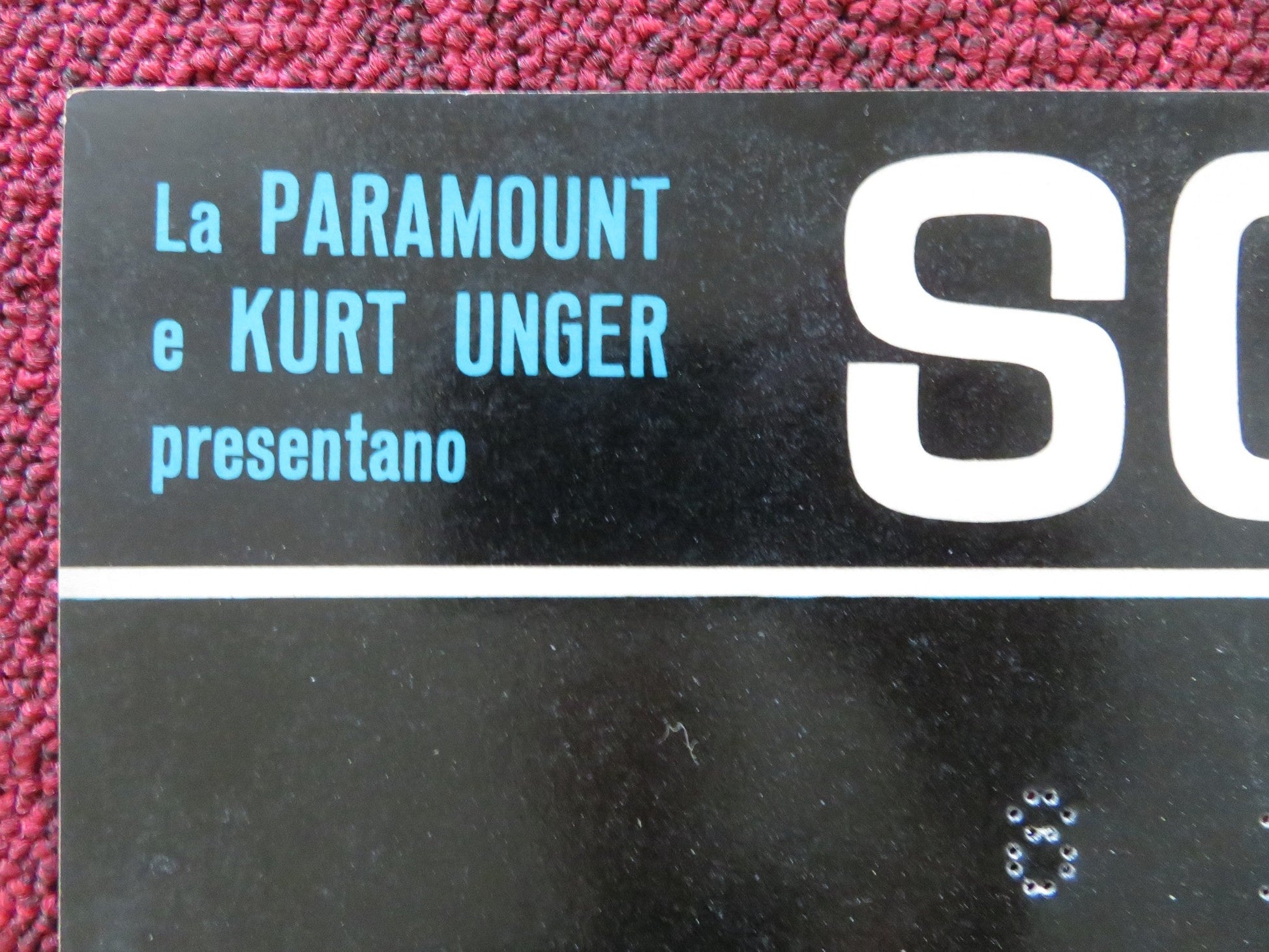 JUDITH - F ITALIAN FOTOBUSTA POSTER SOPHIA LOREN PETER FINCH 1966 Rendezvous Cinema Movie posters