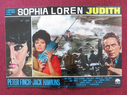 JUDITH - I ITALIAN FOTOBUSTA POSTER SOPHIA LOREN PETER FINCH 1966 Rendezvous Cinema Movie posters