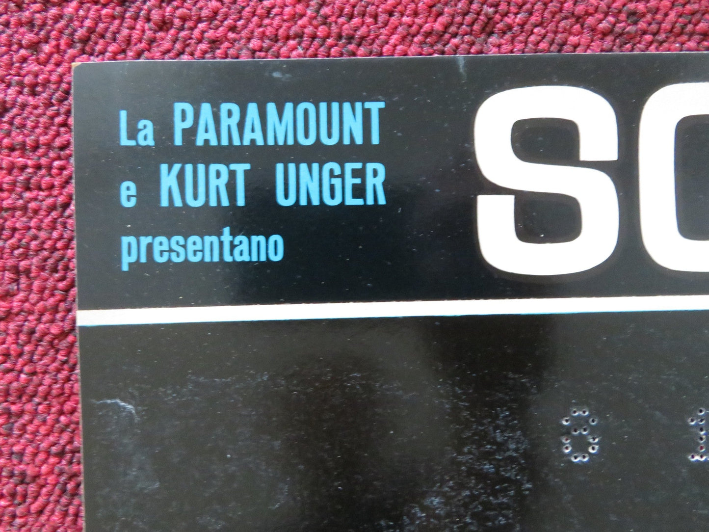 JUDITH - J ITALIAN FOTOBUSTA POSTER SOPHIA LOREN PETER FINCH 1966 Rendezvous Cinema Movie posters