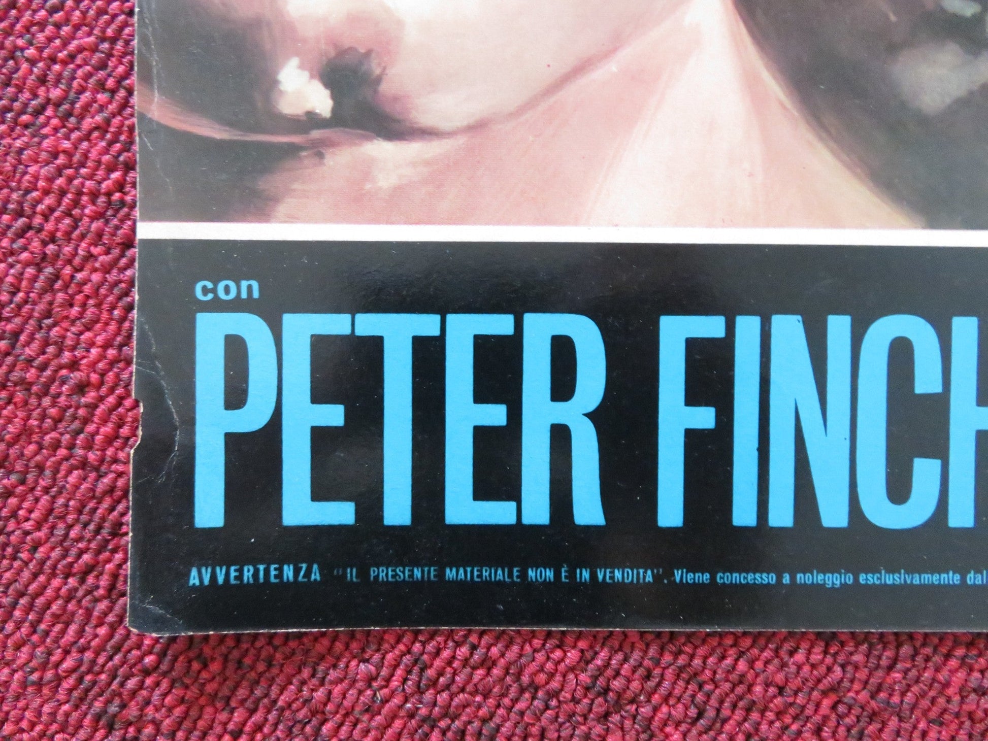 JUDITH - L ITALIAN FOTOBUSTA POSTER SOPHIA LOREN PETER FINCH 1966 Rendezvous Cinema Movie posters