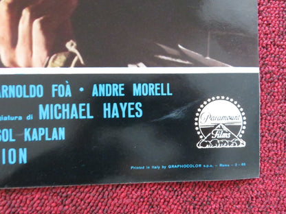 JUDITH - L ITALIAN FOTOBUSTA POSTER SOPHIA LOREN PETER FINCH 1966 Rendezvous Cinema Movie posters