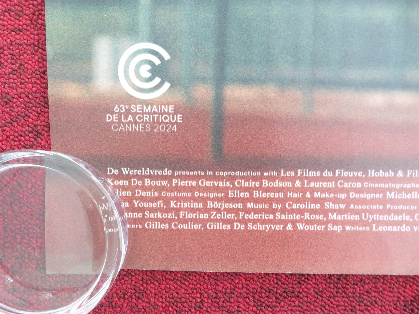 JULIE KEEPS QUIET UK QUAD ROLLED POSTER TESSA VAN DER BROECK GRACE BIOT 2024 Movie posters