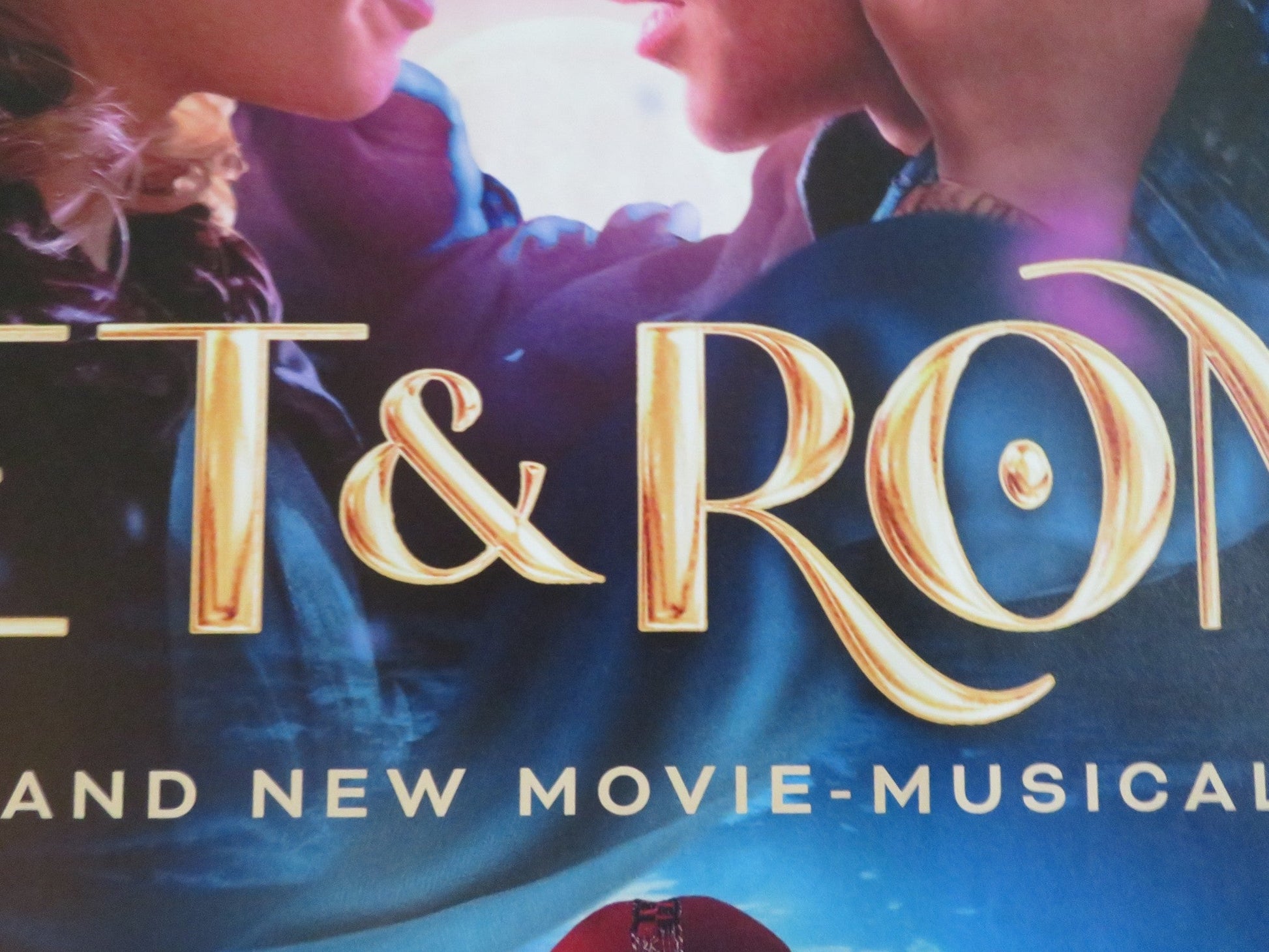 JULIET & ROMEO UK QUAD ROLLED POSTER JAMIE WARD CLARA RUGAARD REBEL WILSON 2025 Movie posters
