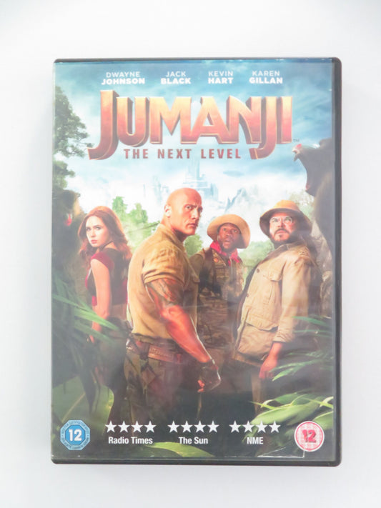 Jumanji: The Next Level (DVD) Dwayne Johnson Jack Black 2019 Region 2 Movie posters