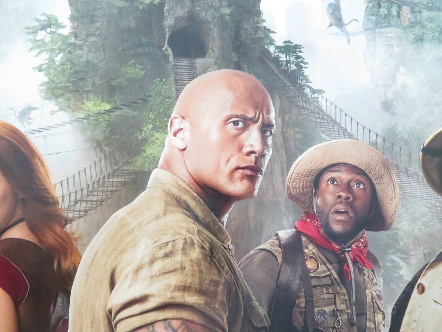 Jumanji: The Next Level US One Sheet Rolled Poster Dwayne Johnson J. Black 2019 Movie posters