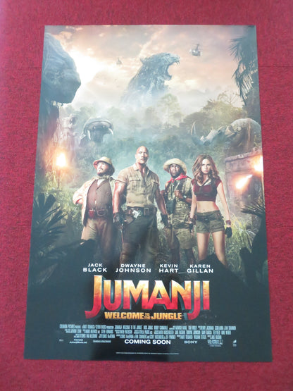 Jumanji: Welcome to the Jungle - A US One Sheet Rolled Poster D. Johnson 2017 Movie posters