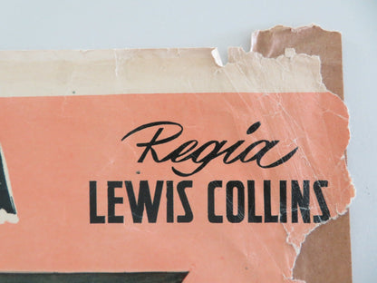 JUNGLE GODDESS ITALIAN FOTOBUSTA POSTER GEORGE REEVES WANDA MCKAY Movie posters