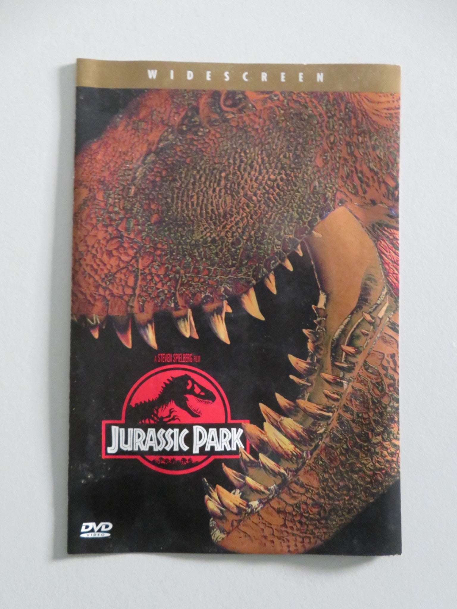 JURASSIC PARK (DVD) SAM NEILL LAURA DERN RICHARD ATENBOROUGH 1993 REGION 2 Movie posters