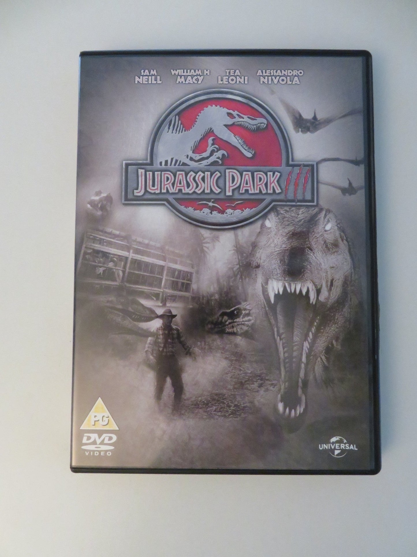 JURASSIC PARK ULTIMATE TRILOGY (DVD BOXSET) SAM NEILL J. GOLDBLUM REGION 2, 4 Movie posters