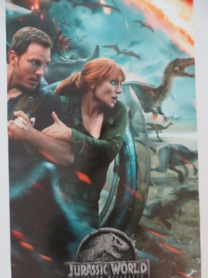 JURASSIC WORLD: FALLEN KINGDOM ITALIAN LOCANDINA POSTER CHRIS PRATT HOWARD 2018 Movie posters