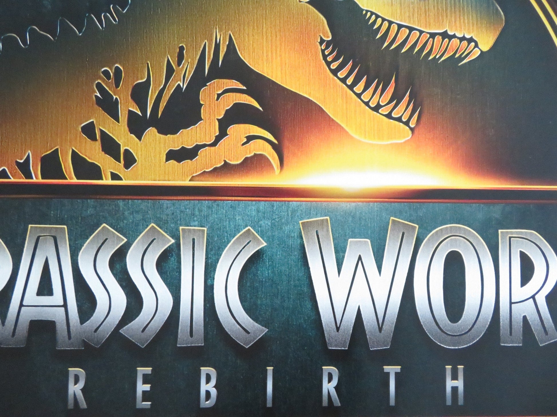 JURASSIC WORLD: REBIRTH - B UK QUAD ROLLED POSTER SCARLETT JOHANSSON 2025 Movie posters