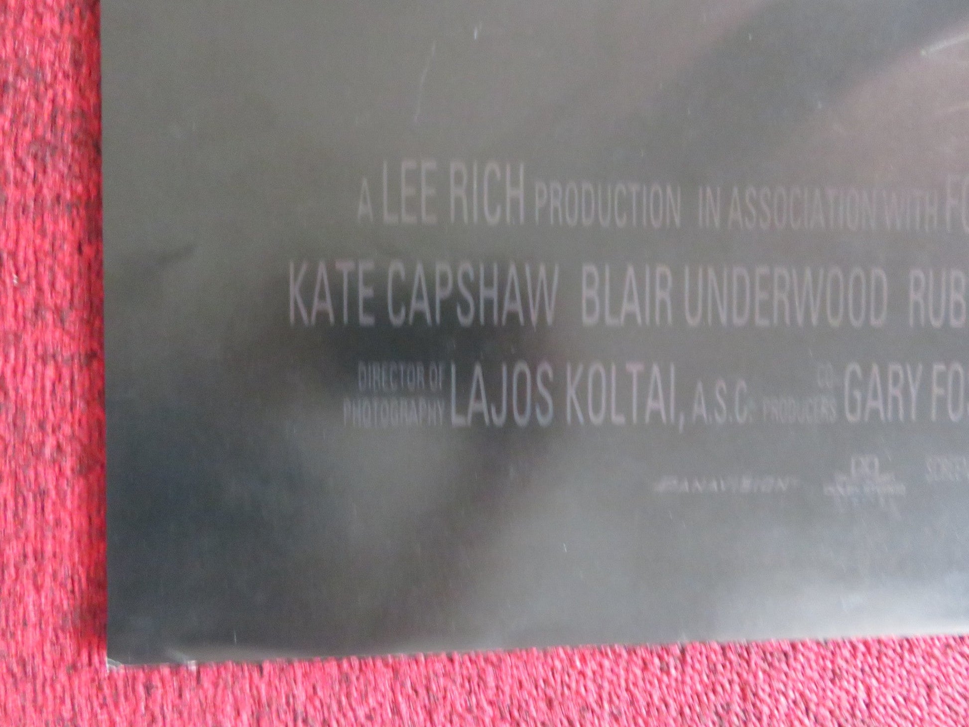 JUST CAUSE FOLDED US ONE SHEET POSTER SEAN CONNERY LAURENCE FISHBURNE 1995 Rendezvous Cinema Movie posters
