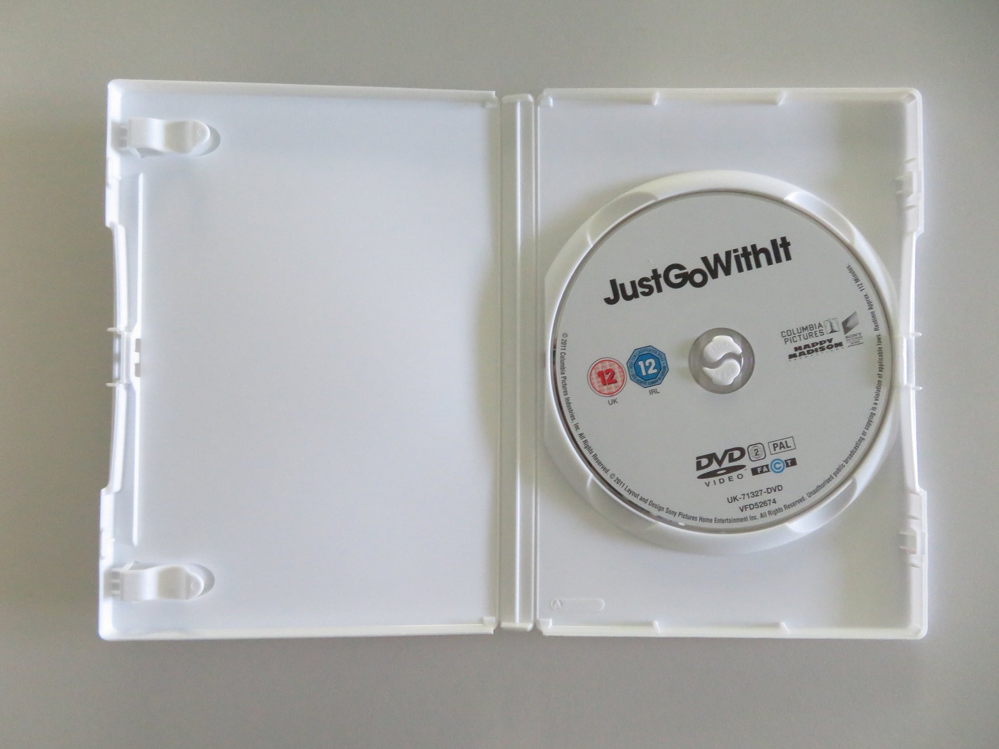 Just Go with It (DVD) Adam Sandler Jennifer Aniston 2011 Region 2 Movie posters