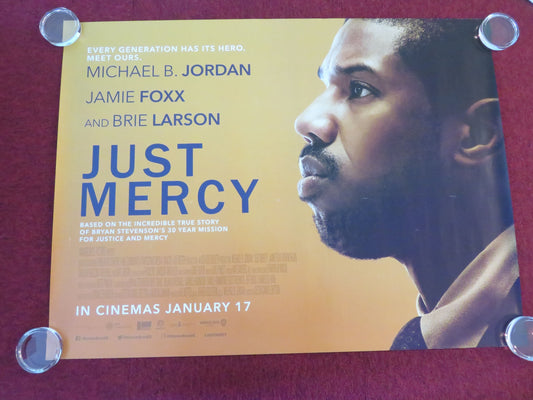 Just Mercy UK Quad Rolled Poster Michael B. Jordan Jamie Foxx 2019 Movie posters