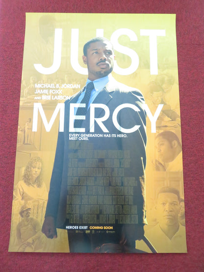 Just Mercy US One Sheet Rolled Poster Jamie Foxx Brie Larson 2019 Movie posters