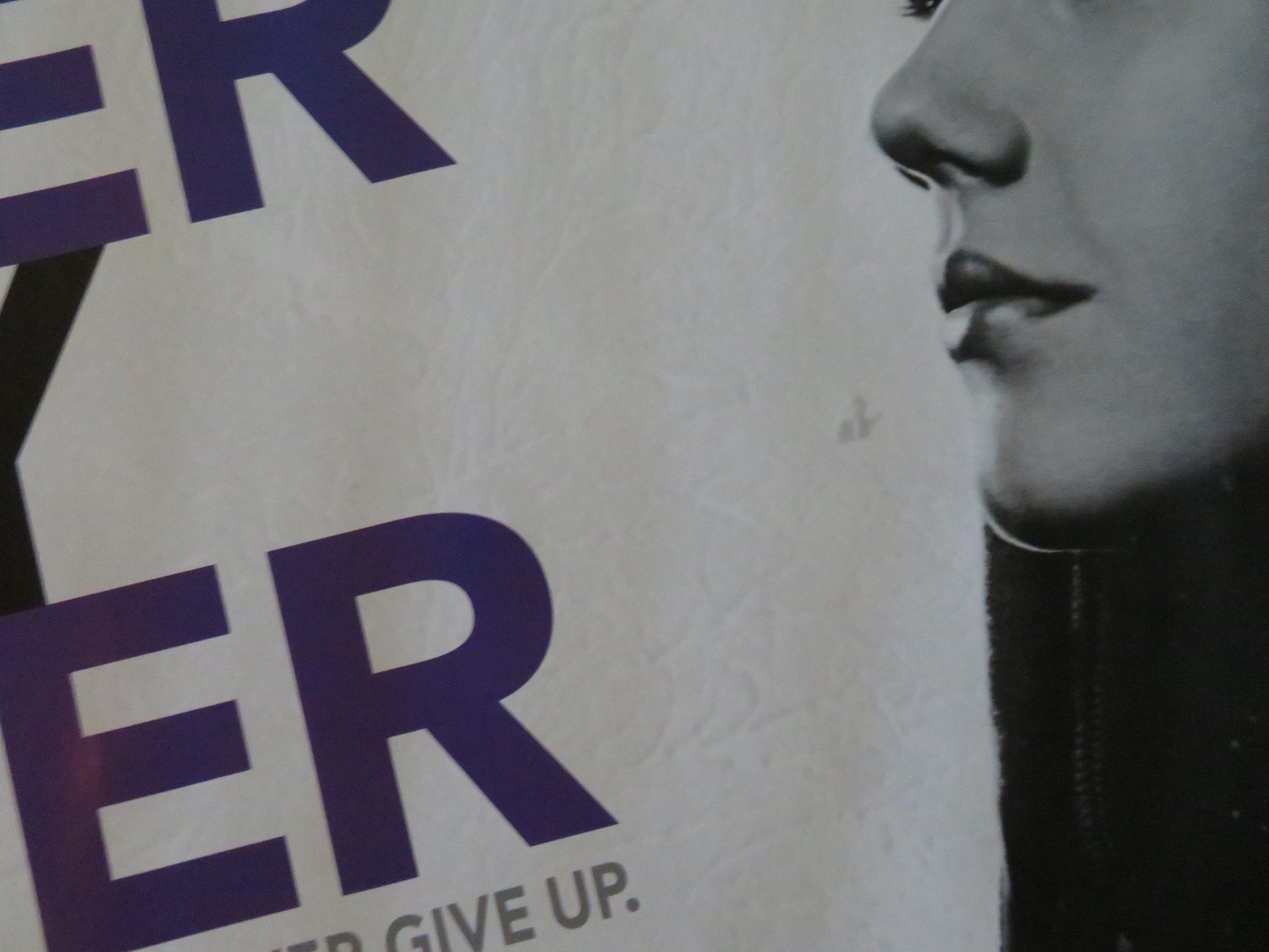 JUSTIN BIEBER: NEVER SAY NEVER UK QUAD ROLLED POSTER JUSTIN BIEBER 2011 Movie posters