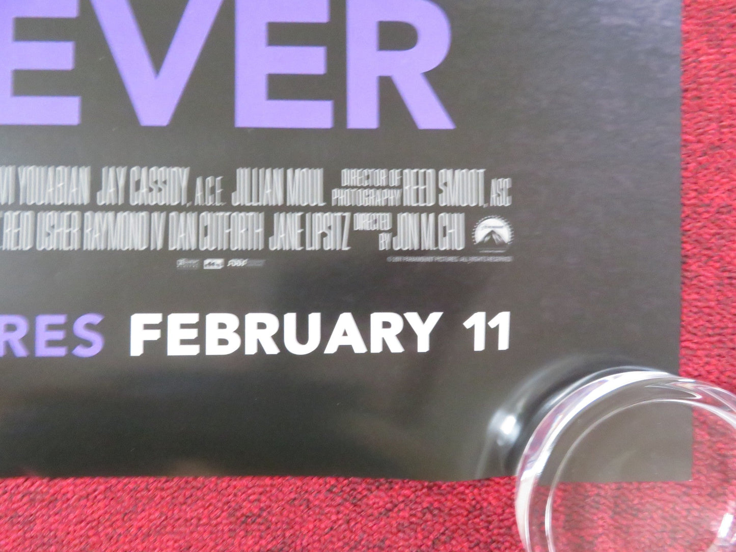 JUSTIN BIEBER: NEVER SAY NEVER US ONE SHEET ROLLED POSTER BOYZS II MEN 2011 Rendezvous Cinema Movie posters