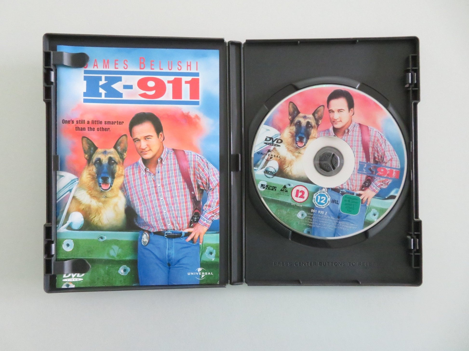 K - 911 (DVD) JIM BELUSHI CHRISTINE TUCCI 1999 REGION 2, 4 Movie posters