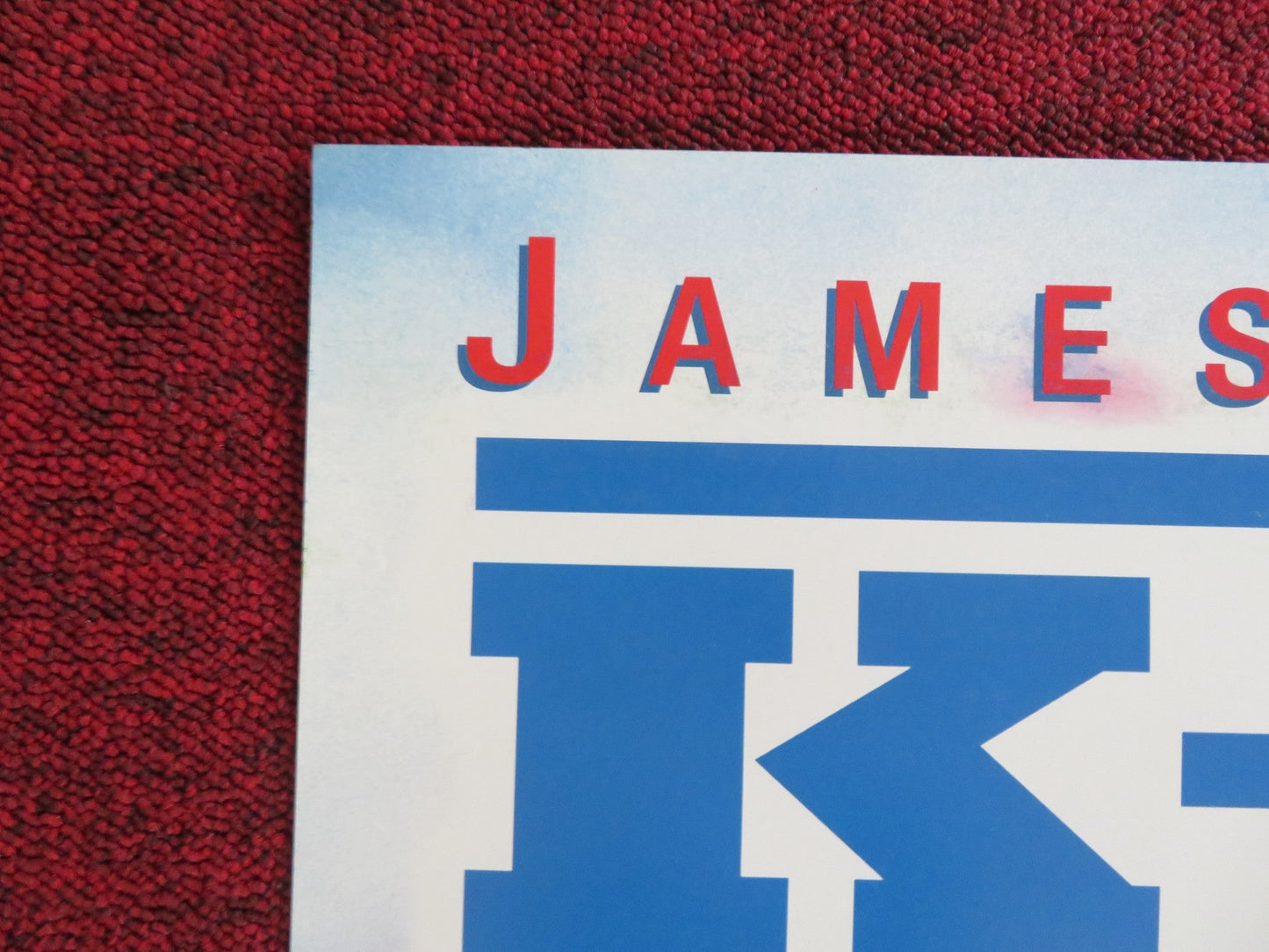 K - 911 VHS VIDEO POSTER JAMES BELUSHI CHRISTINE TUCCI 1999 Rendezvous Cinema Movie posters