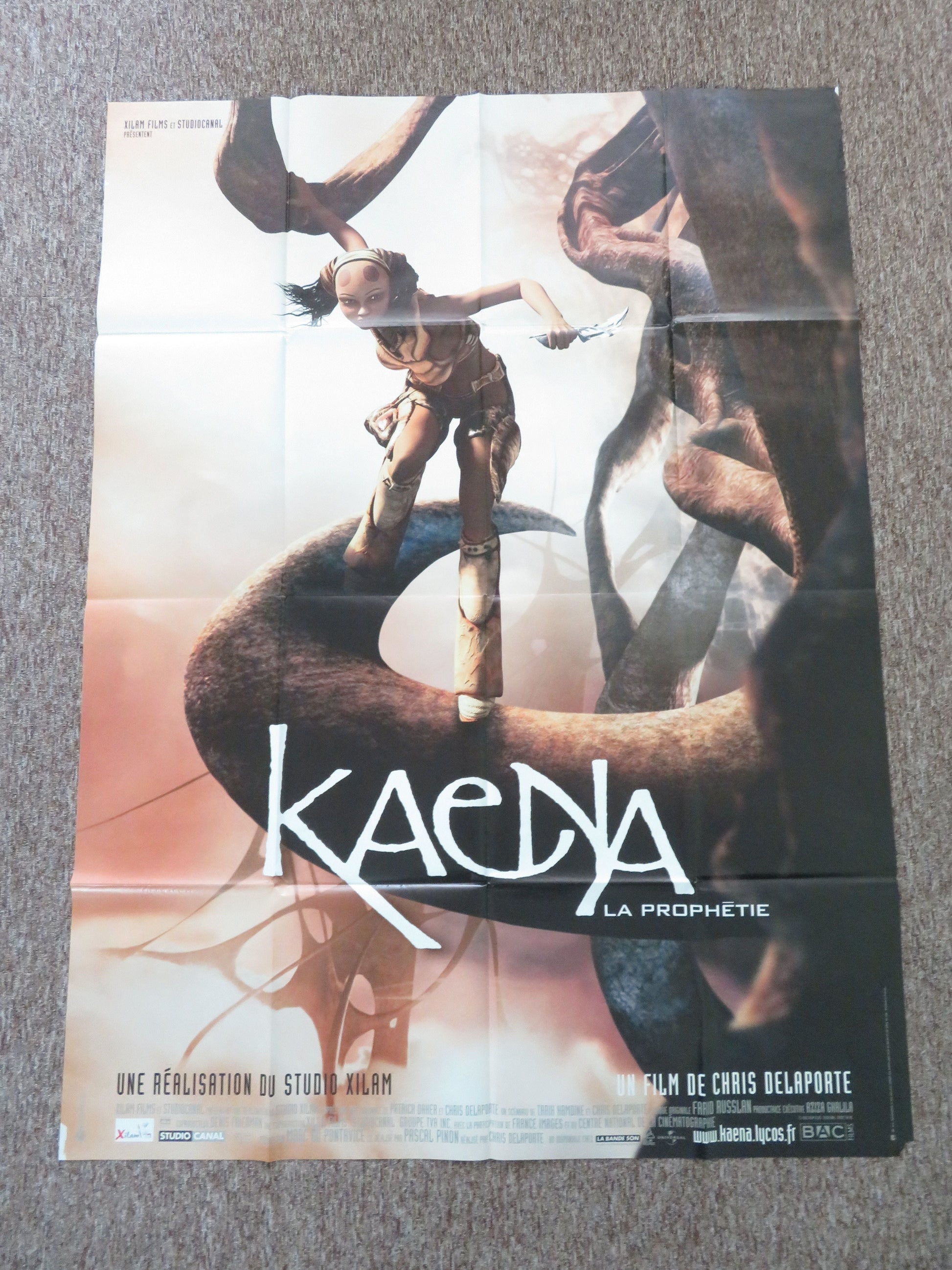 Kaena: The Prophecy French Grande Poster Cecile De France Michael Lonsdale 2003 Movie posters
