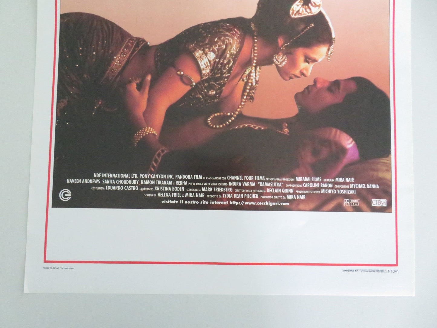 KAMASUTRA ITALIAN LOCANDINA POSTER INDIRA VARMA SARITA CHOUDHURY 1996 Movie posters