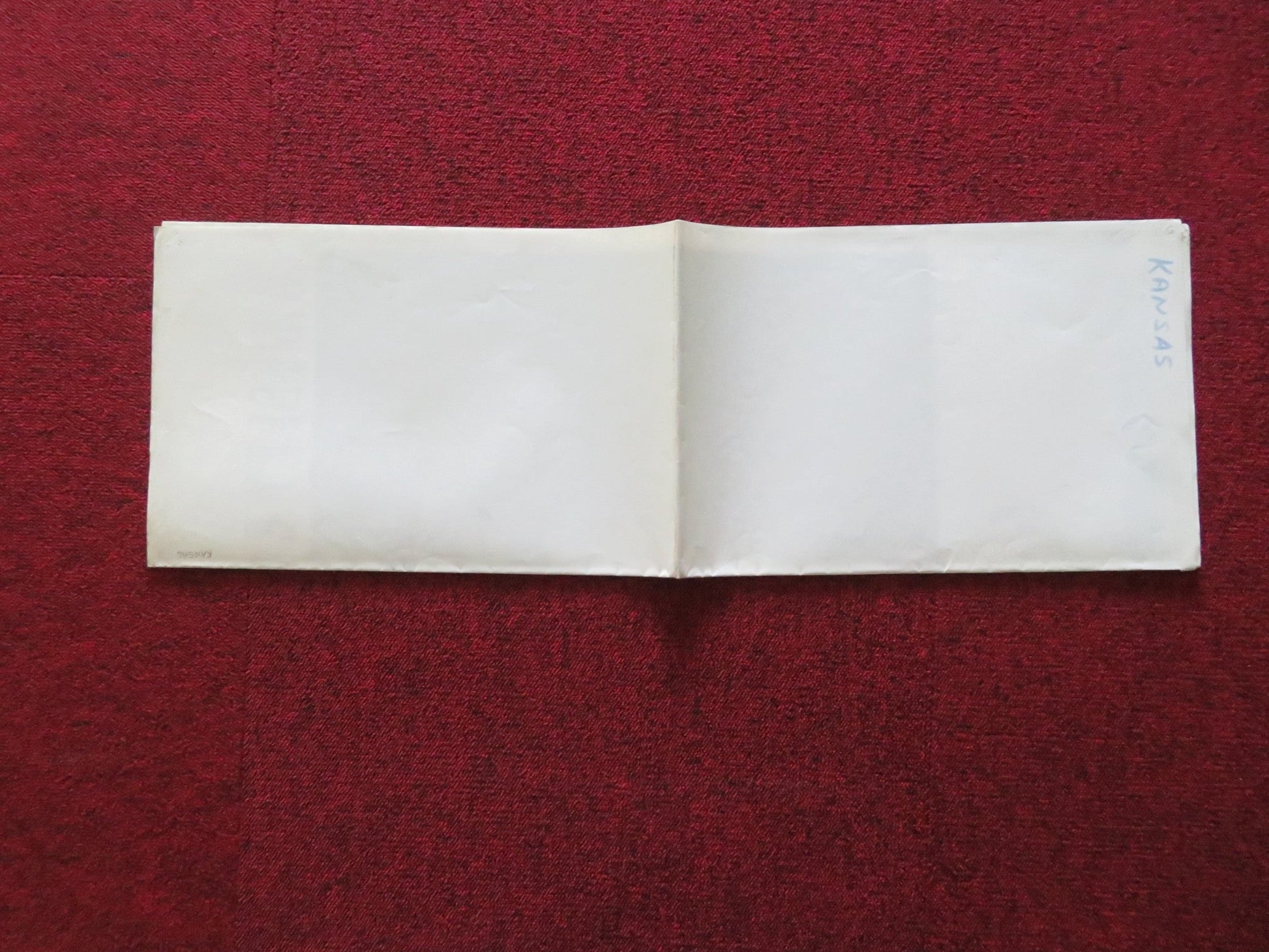 KANSAS UK QUAD POSTER FOLDED MATT DILLON ANDREW MCCARTHY 1988 - Rendezvous Cinema