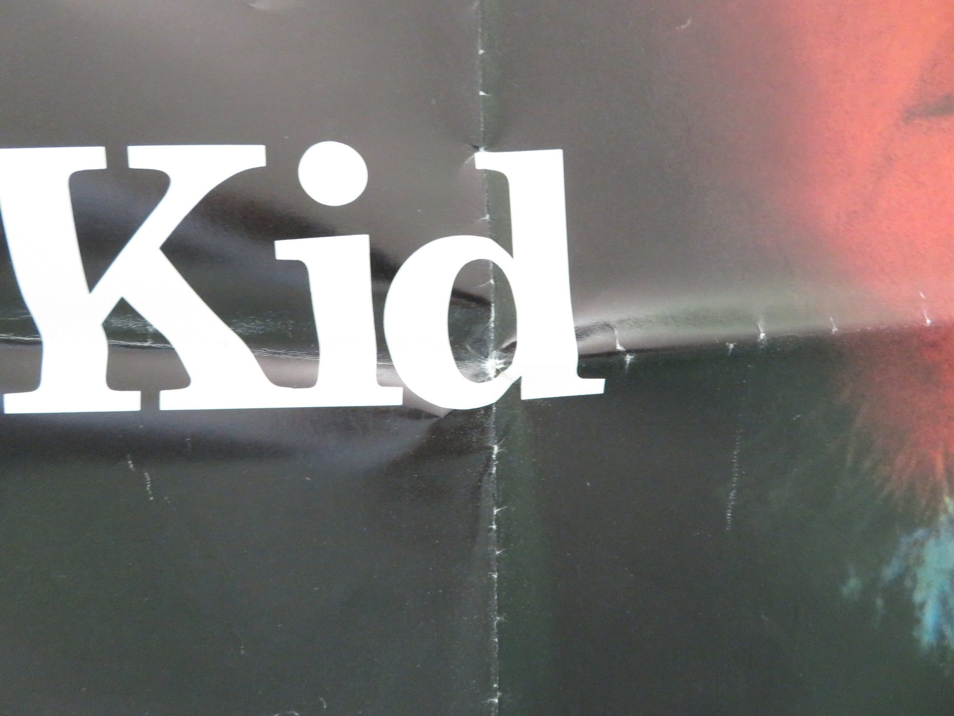 KARATE KID PART III FOLDED US ONE SHEET POSTER RALPH MACCHIO PAT MORITA 1989 Movie posters