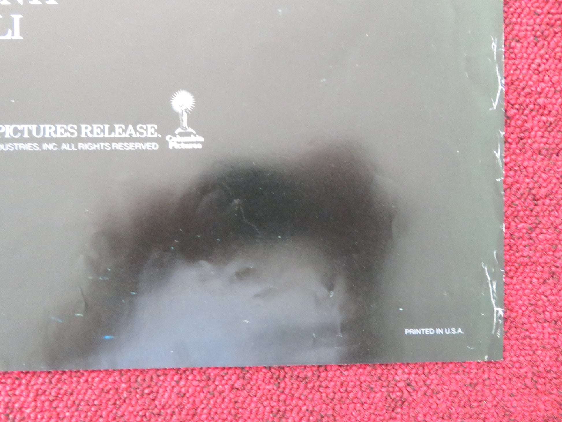 KARATE KID PART III FOLDED US ONE SHEET POSTER RALPH MACCHIO PAT MORITA 1989 Movie posters