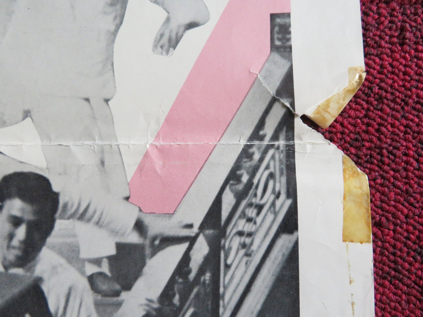 KARATE KILLER - B FOLDED US ONE SHEET POSTER JASON PIAO PAI CHUN - KU LU 1973 Rendezvous Cinema Movie posters