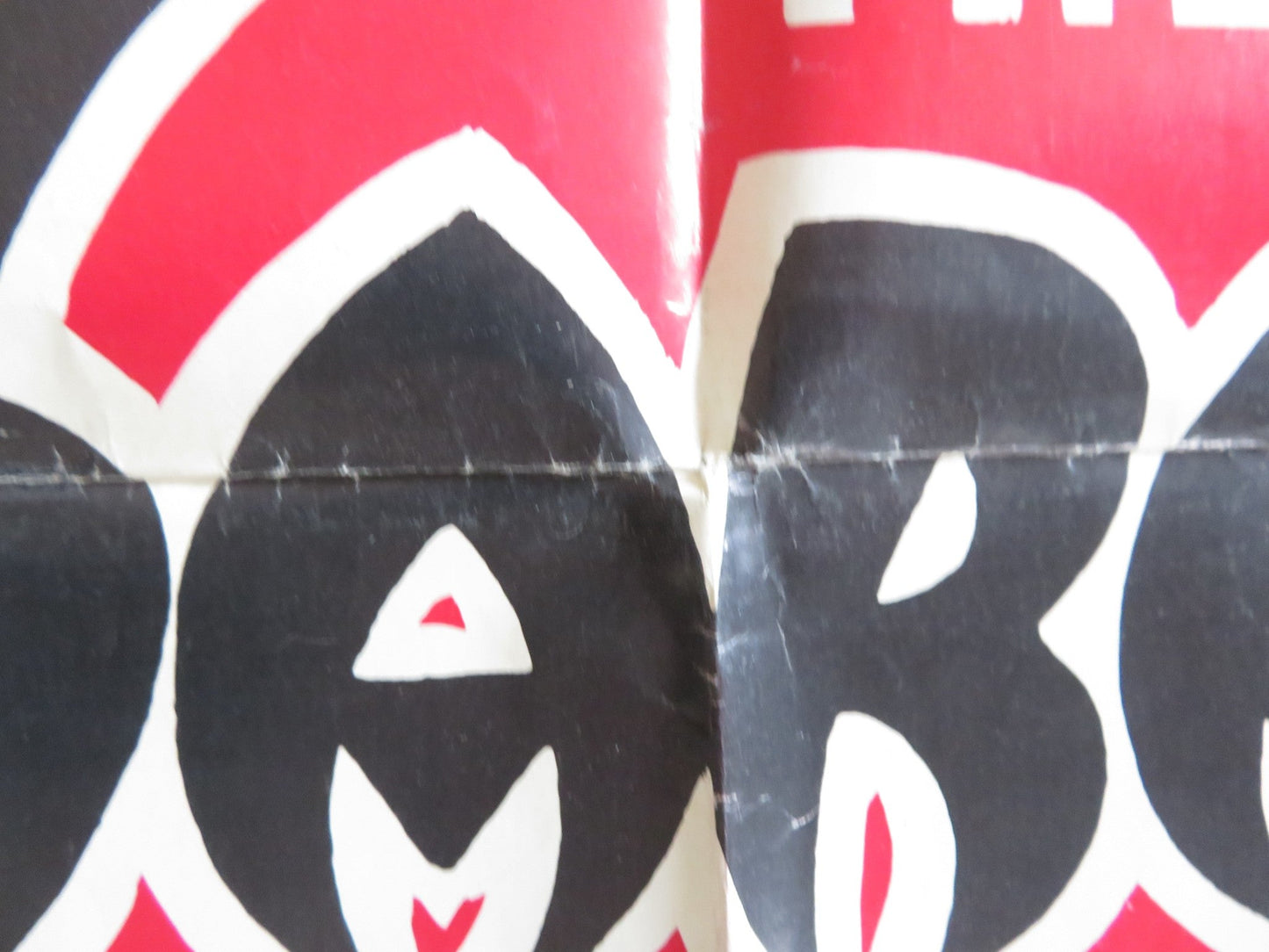 KARATE KILLER - B FOLDED US ONE SHEET POSTER JASON PIAO PAI CHUN - KU LU 1973 Rendezvous Cinema Movie posters