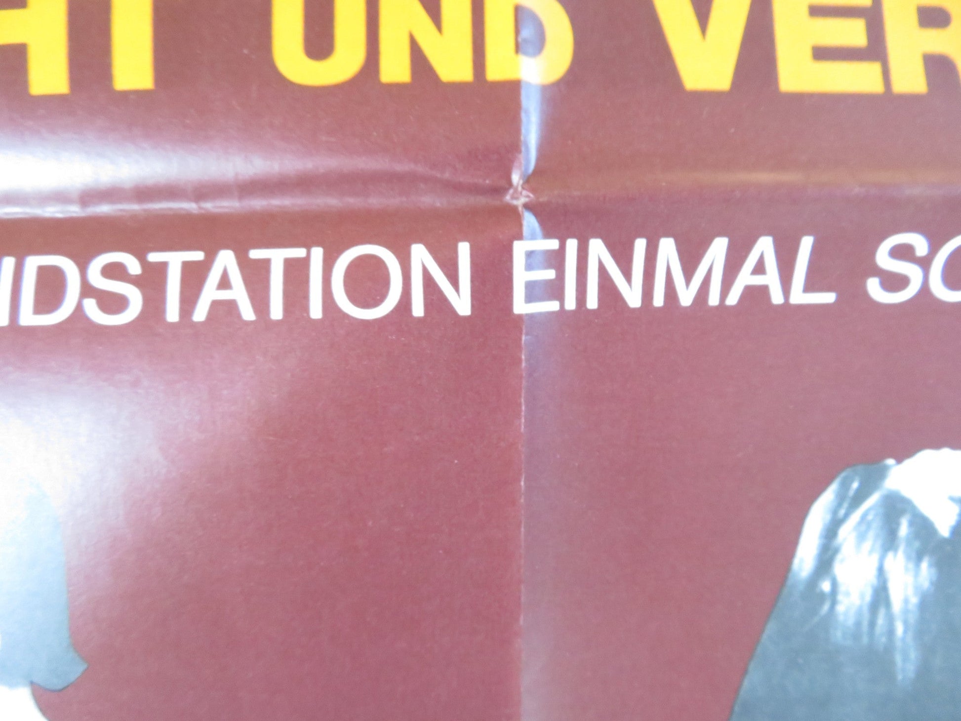 KARLA GERMAN A1 POSTER FOLDED SUZAN THOMAS BETTY WHITMAN 1971 Rendezvous Cinema Movie posters