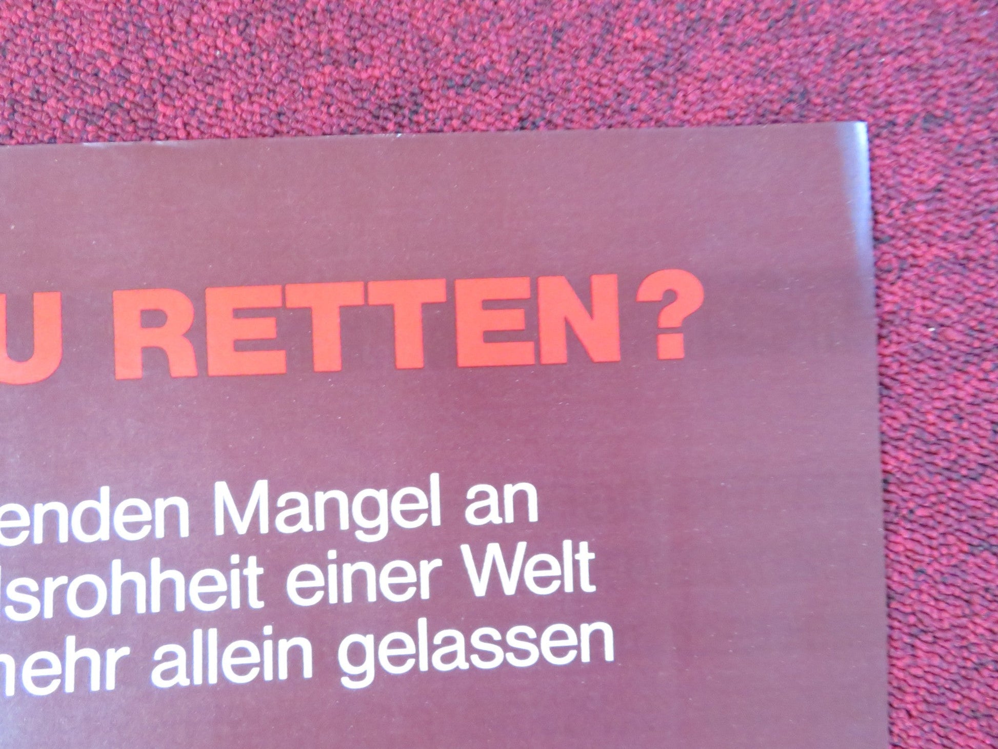 KARLA GERMAN A1 POSTER FOLDED SUZAN THOMAS BETTY WHITMAN 1971 Rendezvous Cinema Movie posters