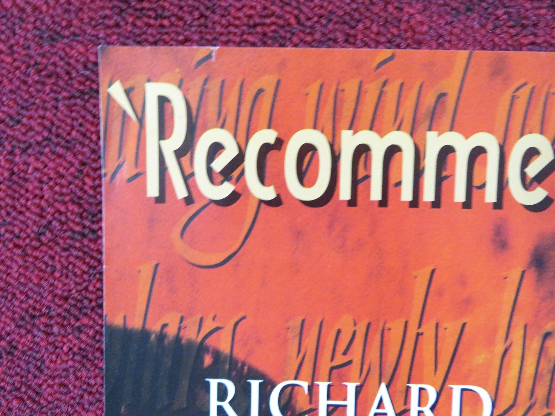 KEEP THE ASPIDISTRA FLYING VHS VIDEO POSTER R.GRANT HELENA BONHAM CARTER 1997 Rendezvous Cinema Movie posters