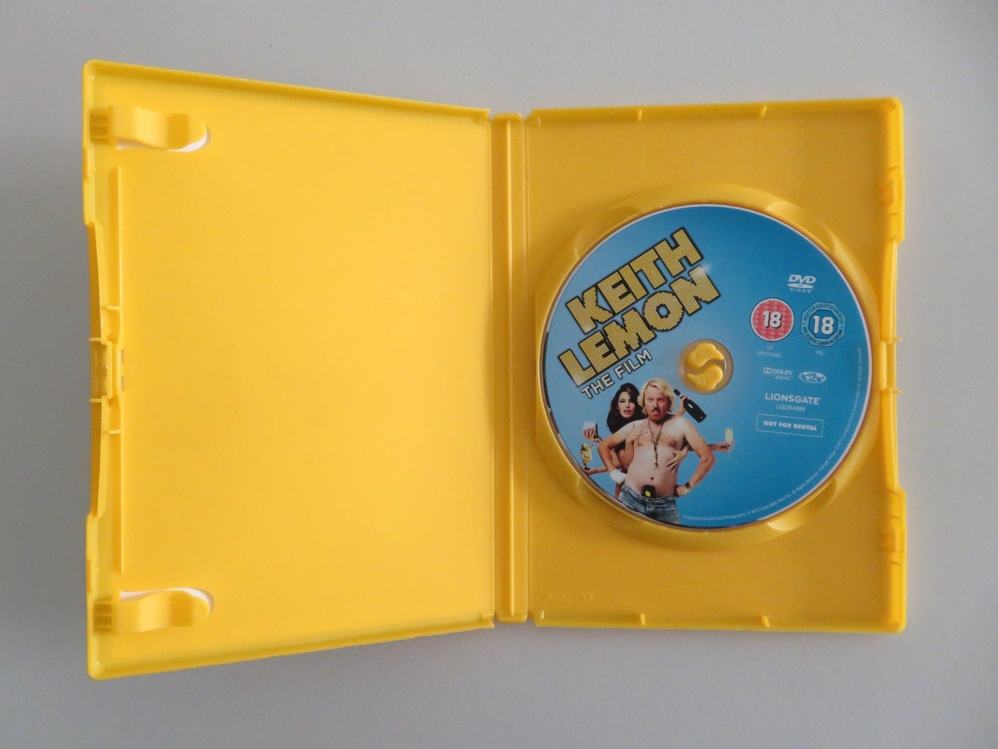 KEITH LEMON: THE FILM (DVD) LEIGH FRANCIS VERNE TROYER 2012 REGION 2 Movie posters