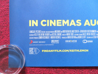 KEITH LEMON: THE FILM UK QUAD ROLLED POSTER LEIGH FRANCIS KELLY BROOK 2012 Rendezvous Cinema Movie posters