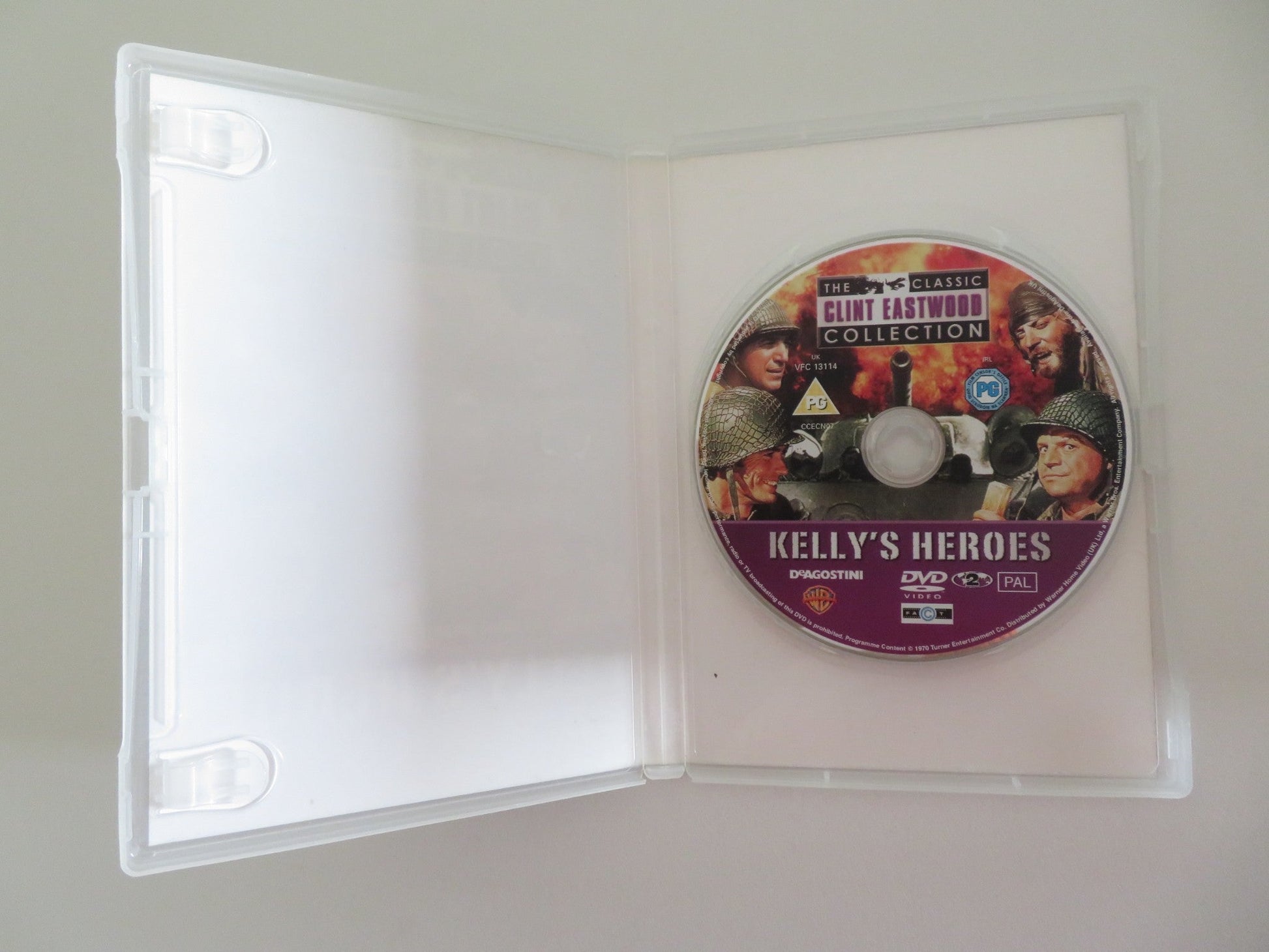 KELLY'S HEROES - THE CLASSIC CLINT EASTWOOD COLLECTION (DVD) 1970 REGION 2 - Rendezvous Cinema
