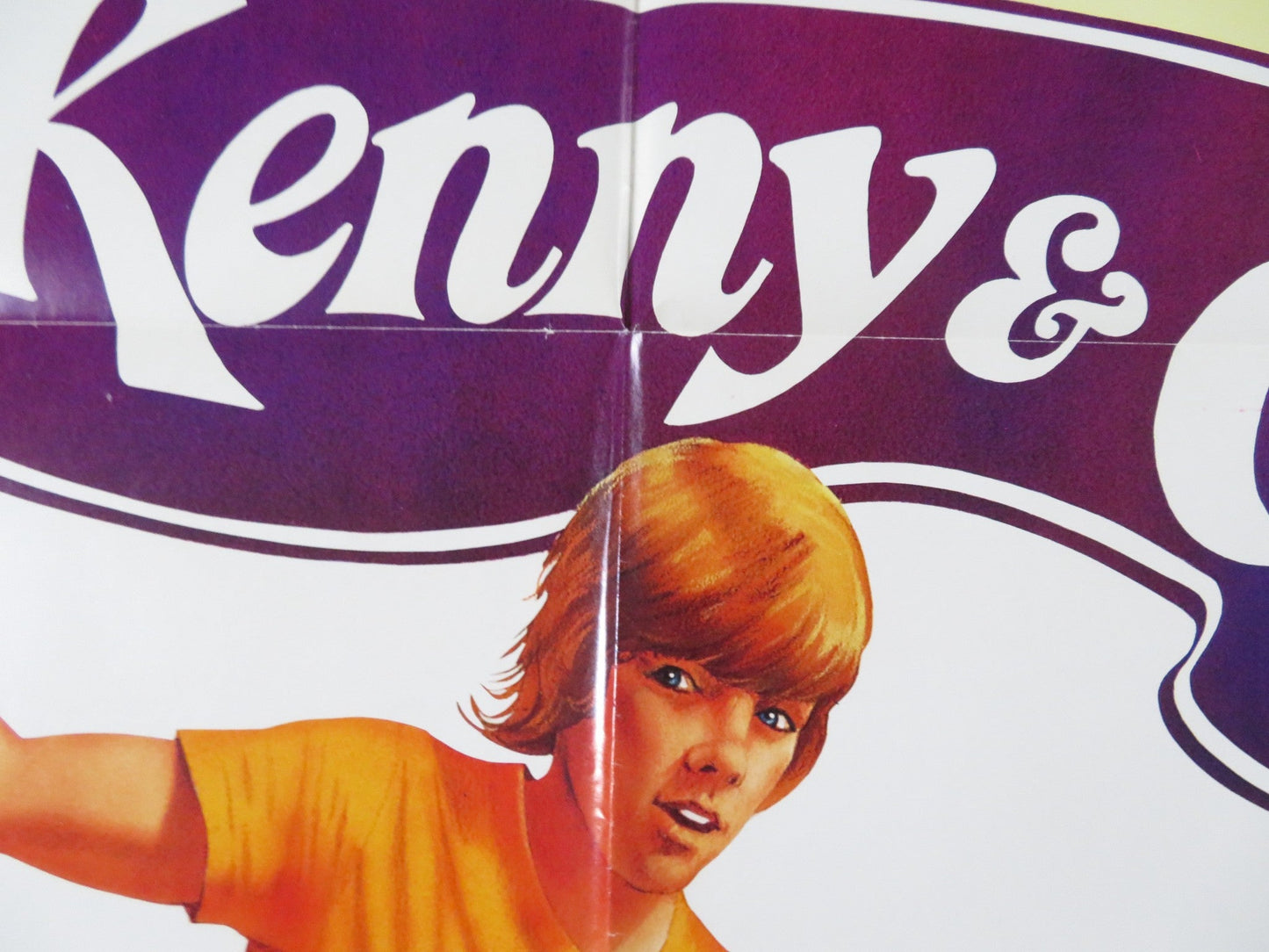 KENNY & CO FOLDED US ONE SHEET POSTER DAN MCCANN MICHAEL BALDWIN 1976 Rendezvous Cinema Movie posters