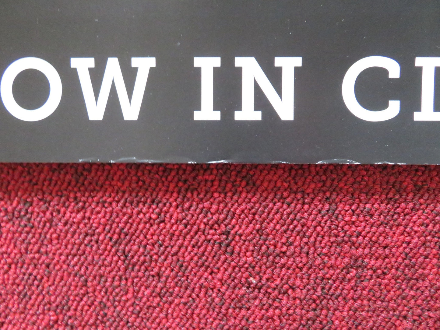 KEVIN BRIDGES: THE OVERDUE CATCH - UP UK QUAD ROLLED POSTER KEVIN BRIDGES 2023 Rendezvous Cinema Movie posters