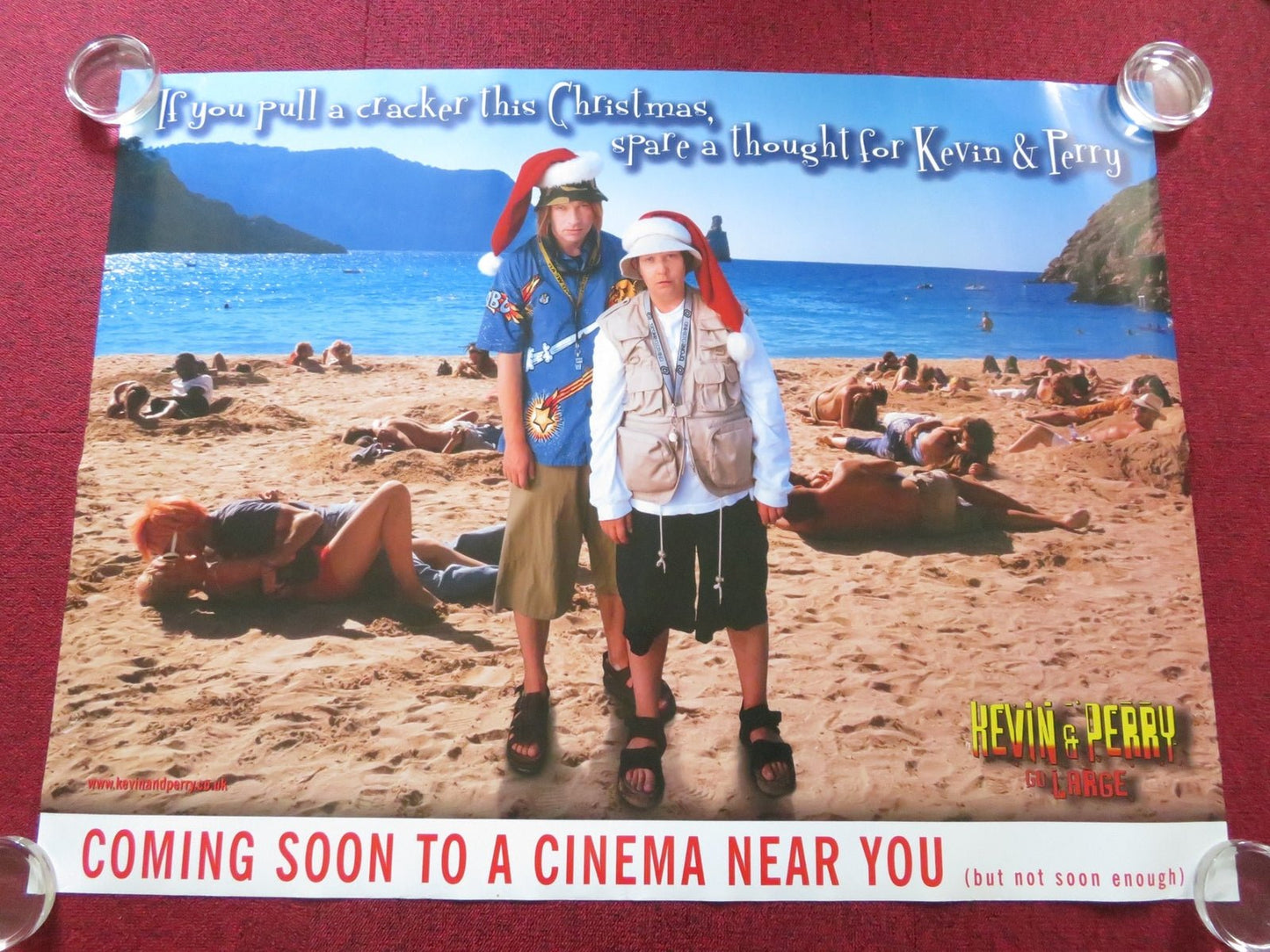 KEVIN & PERRY GO LARGE - C UK QUAD (30"x 40") ROLLED POSTER HARRY ENFIELD 2000 Movie posters
